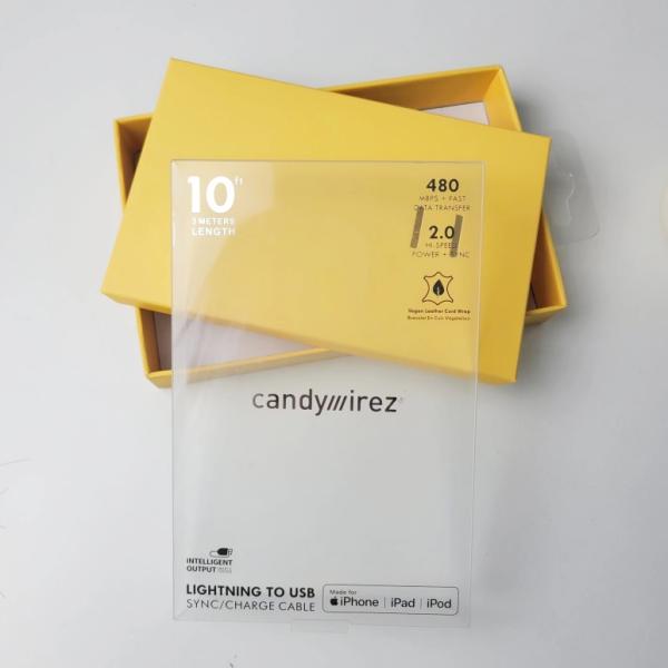 OEM Custom Cable Line Electronics Packaging Box Дисплейная коробка с пузырьком