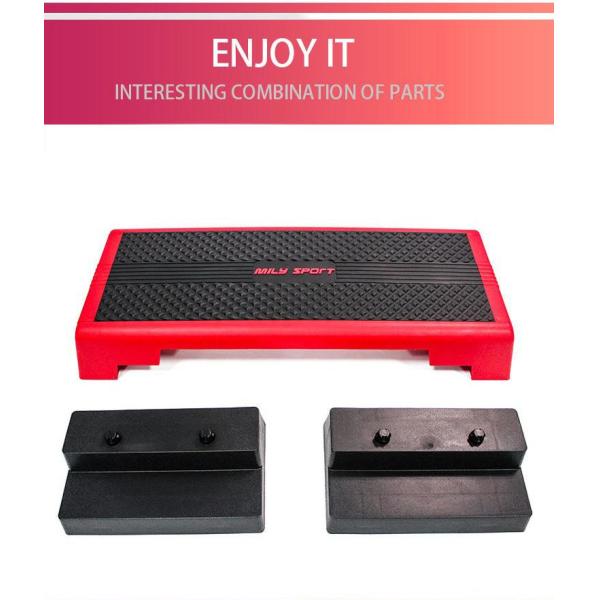 H25MM 6.8kg TPE Aerobic Step Up Platform Multifunctional Aerobic Deck For Home Gym