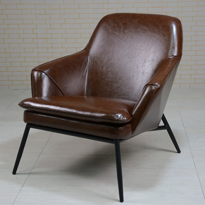 High-End Tiger Conference Recliner Chair Single Lounge Ottoman Modern Leisure Accent Chair for Hotels Apartments Living Room
