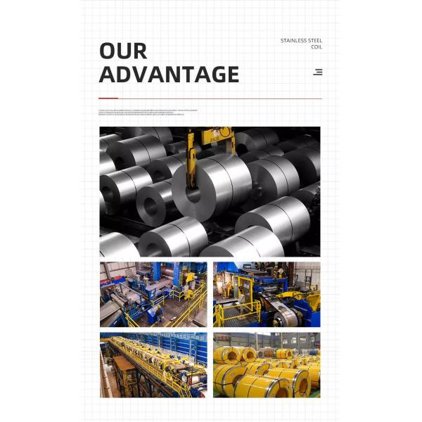 304 430 2B 316l Coil 2mm Austenitic Duplex Stainless Strip Coil Ss Strip Coil