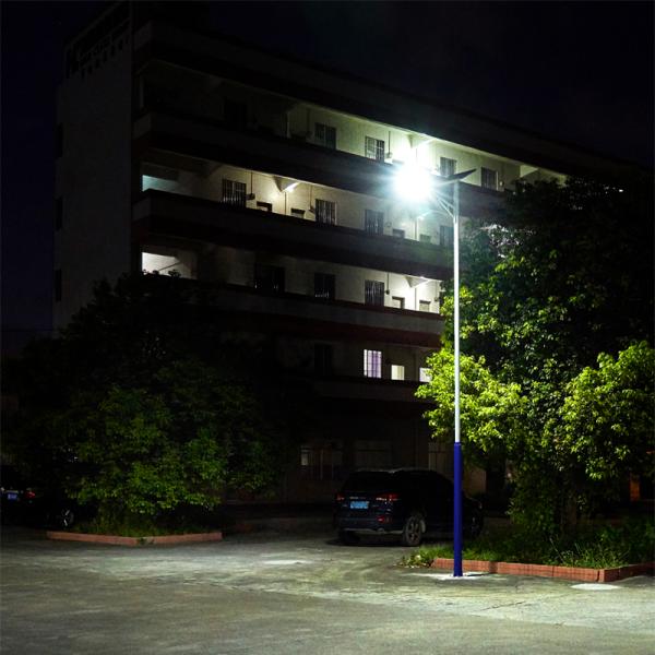 Full die casting aluminum solar light 100w 8m ip66 solar outdoor light effect led solar street light