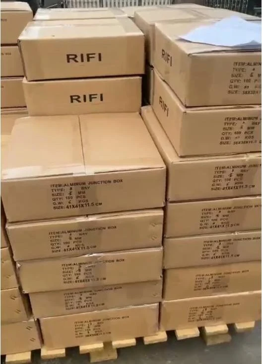 RIFI Emt Алюминиевый сцепление Круговая коробка набор винт тип 1 Way 2 Way 3 Way 4 Way