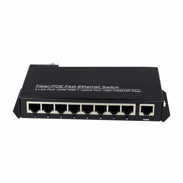 Poe 8 port switch AP RJ45 Uplink POE Switch Network of compatible network cameras and wireless AP power IEEE 802.3af(15.