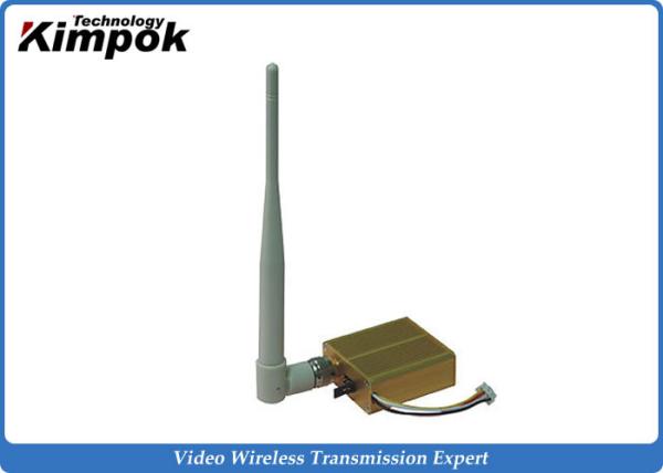 1400m Long Distance AV Wireless Transmitter / Video Transmission Equipment 8CHs