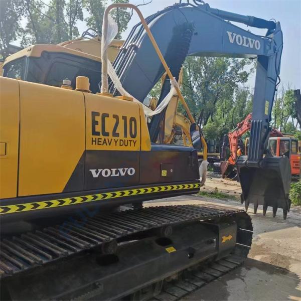 EcoFriendly Refurbished Crawler VOLVO EC210BLC Excavator with 21Ton 0.3m³ Bucket Excavator for Waste Management