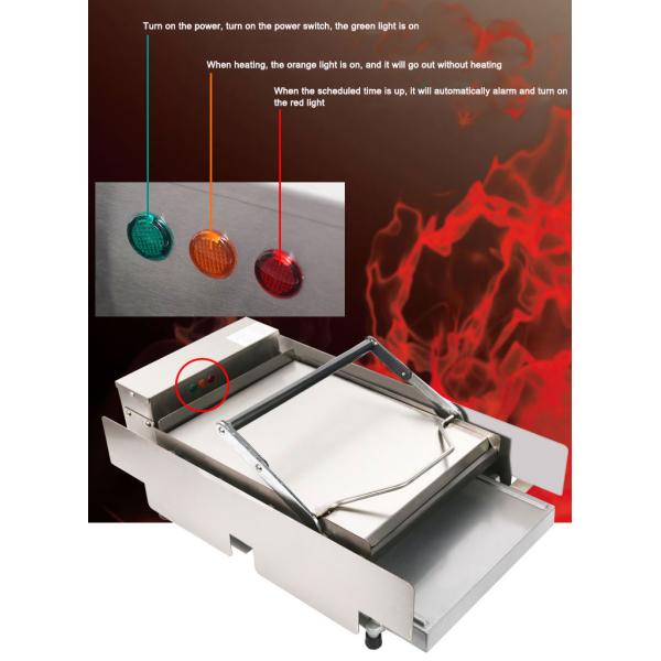 22 кг. Мощность 2 слоя. Тостер для гамбургерных булочек с нагревательной плитой. Размер 440*320 мм.