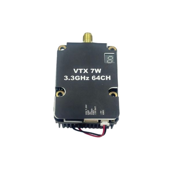 3.3GHz 7W Variable Power Output Wireless Video Transmitter Module for Drones