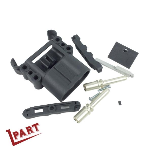 Electric Forklift Battery Parts DIN Female Battery Connector 80A For Customized Needs