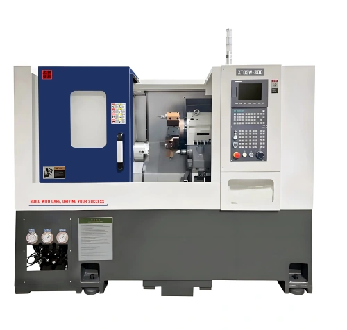 High Precision CNC Turning Center With 12 Station Turret 6000rpm Spindle Speed