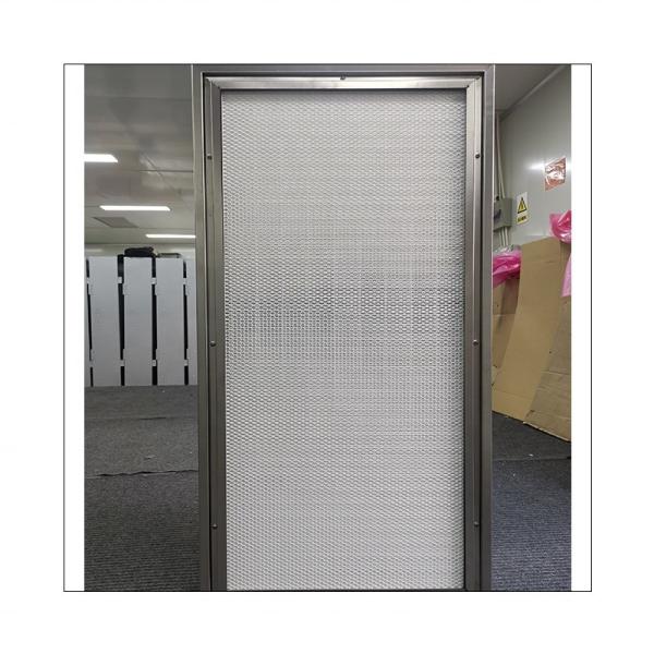Clean Room Ceiling HEPA Fan Filter Unit SUS304 FFU Unit For Air Filtration