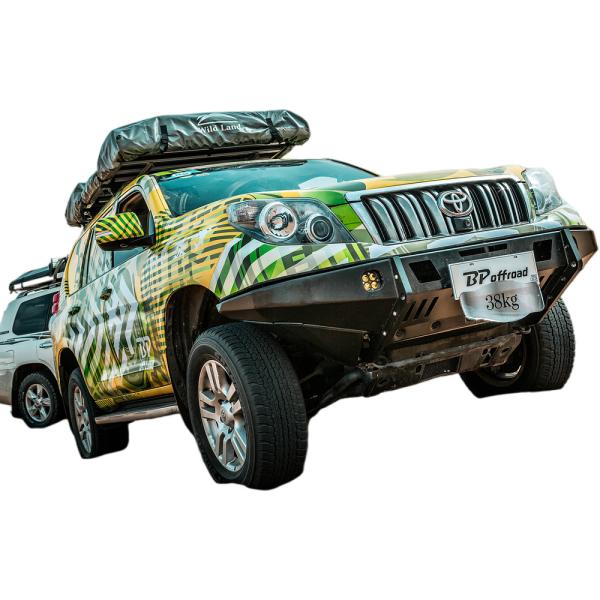 LC150-A10L-H110 Black Off Road Bumpers , Front Bar Bumper For TOYOTA SUV