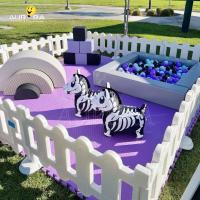 Equipamento de brinquedos para crianças Festa de aniversário Outdoor Eventos Aluguer Negócios Roxo