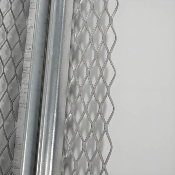 Clean Edge Finish Expanded Corner Bead For Stucco Transition Joints