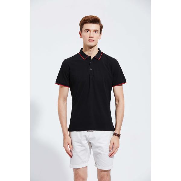 Size 5XL Cotton Fabric Polo Shirts SGS Flyita Casual Work Polo Shirt