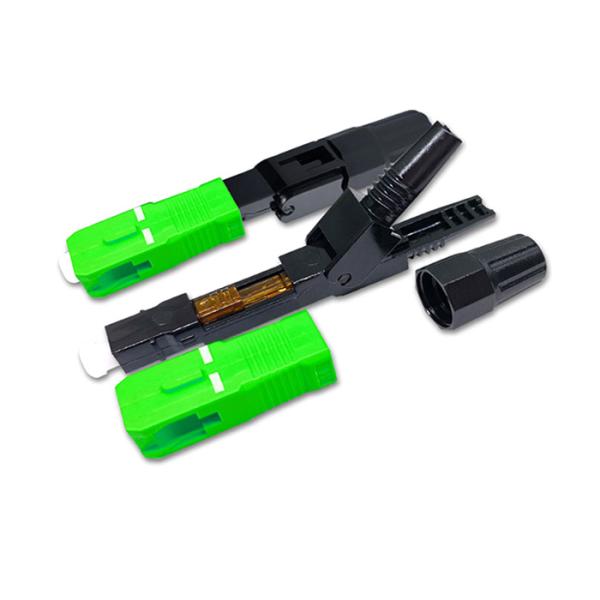 50*8,7*8,3 мм SC/APC Механический быстрый соединитель для сети FTTX без пыли