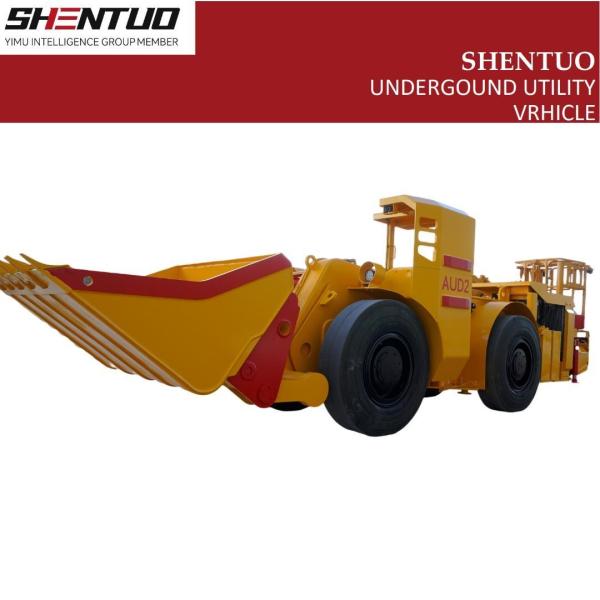                  Heavy Machinery Underground Diesel Wheel Loader Volvo Engine Loader with Automatic Transmission             