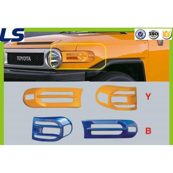 ABS Plastic LED Headlamp Cover Auto Accessories for Toyota Fj Cruiser Light Shade