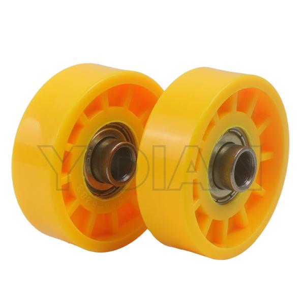 Стрелочная пила Пластиковый преобразователь Роликовые скейт-колеса 48*8*16 мм 608ZZ Пила Запчасти