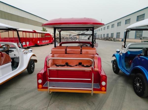 6 a 8 lugares Vintage Car Utility Lithium Evolution Sightseeing Car Factory preço no atacado