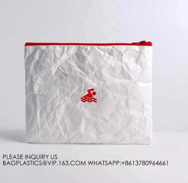 Tyvek Pouch, Tyvek Wallet, Tyvek Purse, Tyvek Cosmetic Bag With Zipper Tyvek Washbag, Toiletry Bag,Coin Purse