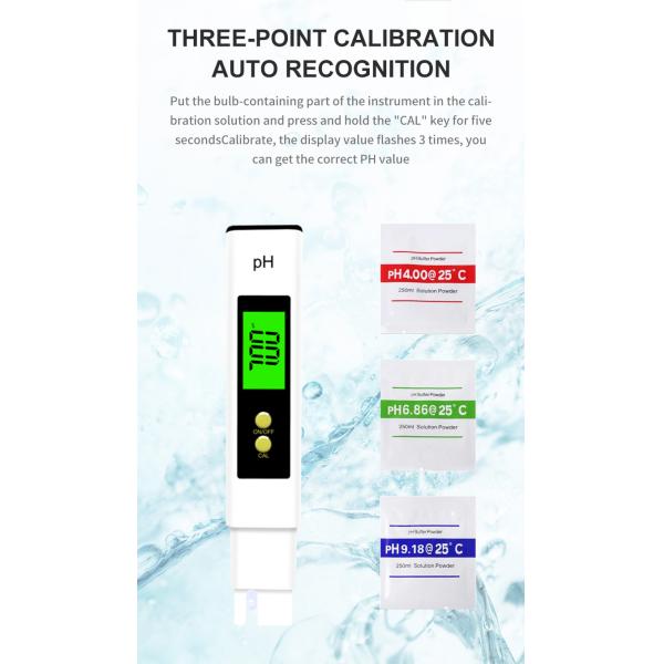 Wholesale Good Quality High Portable Digital PH Tester Meter