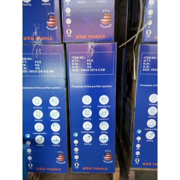 10 Inch Water Treatment Filters Reverse Osmosis Water Purification System With Stainless Steel Tap