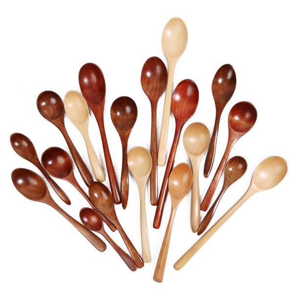 23.5 Biodegradable Wooden Spoon for Soup/Jam/Ice Cream Eco-Friendly and Return Refunds