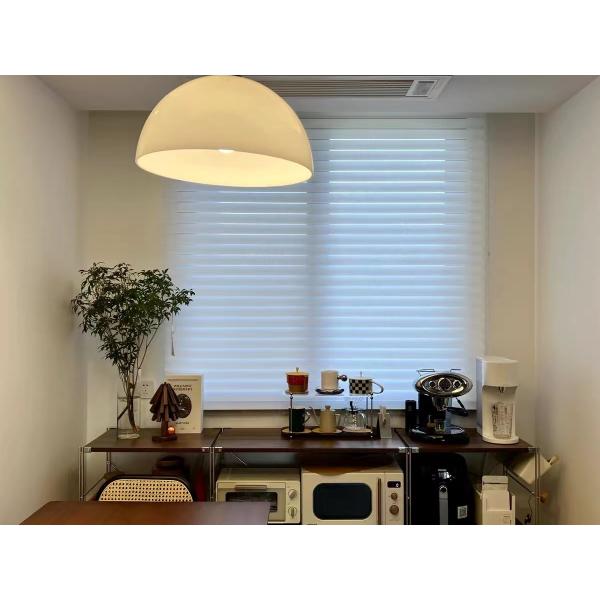 Fabric Roller Blinds Shangri-La Fabric Semi-Blackout Roller Shades 100% Polyester Sheer Elegance