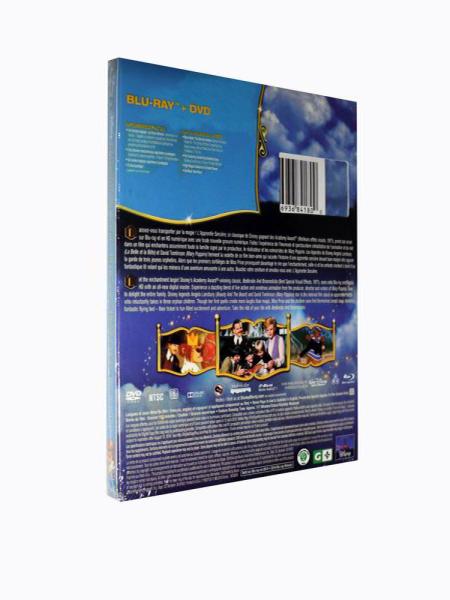 Free DHL Shipping@New Release Blu Ray Disney Cartoon Movies Bedknobs And Broomsticks