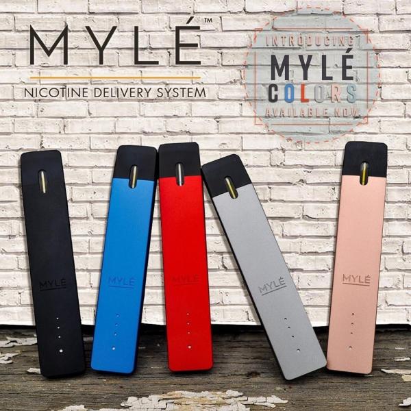 High quality Factory oem 0.9 ML Empty Ceramic Cotton Coil Myle pods for Myle Vape device  Myle Pods For Myle device