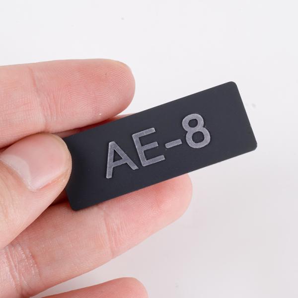 Packaging Printing Aluminum Metal Logos Durable and Personalized for Customization