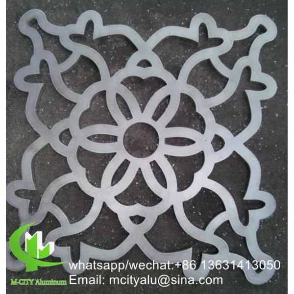 feuille de panneau creusé en aluminium creux pour la décoration des murs de rideau