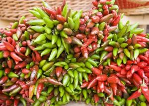 Red Dried Birds Eye Chilli Provides Vitamin A Vitamin C Iron / Calcium- 1KG