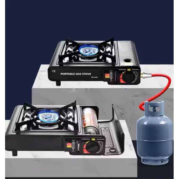 Factory Wholesale Custom Outdoor Mini Portable Gas Stove Outdoor Cassette Stove Butane Camping Gas Stove