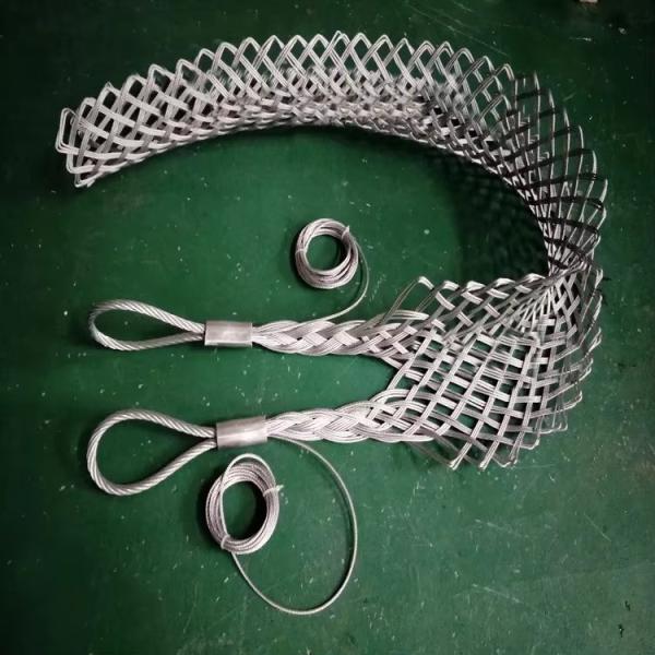 High Strength Stainless Steel Galvanized Double Sides Pull Wrap Cable Pulling Grip