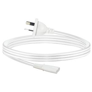 ROHS Figura 8 2 Prong C7 cabo de alimentação elétrica 2Pin Ps5 cabo de alimentaç