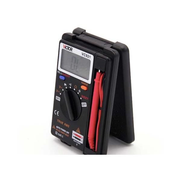 Показ LCD цифрового вольтамперомметра ВИКТОР VC921 Handheld