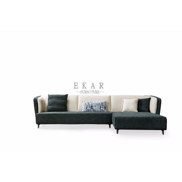Relax Modern L Shape Living Room Furniture Set Sofa