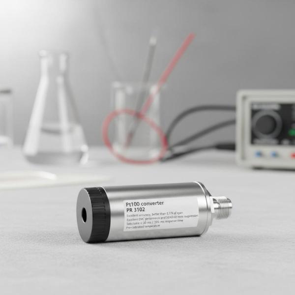 PR 3102 Pt100 converter 0.1% accuracy excellent EMC performance selectable response time