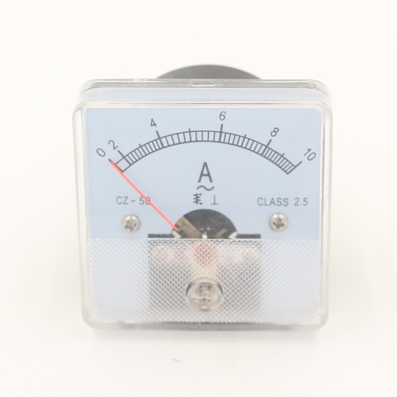 50*50mm Analog AC Panel Meter Ammeter Voltmeter Different Types with 10A Measuring Function Various Functions Analog Meter