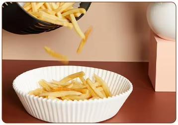 Square Non-Stick Waterproof Baking Cooking Parchment Air Fryer Disposable Paper Liner