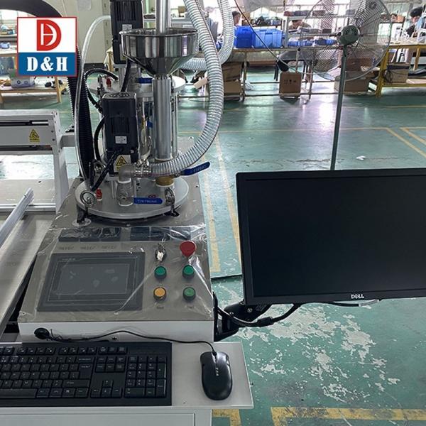 Advanced 3D Dome Label Dispensing Machine with Adjustable AB Ratio and Metering Pump