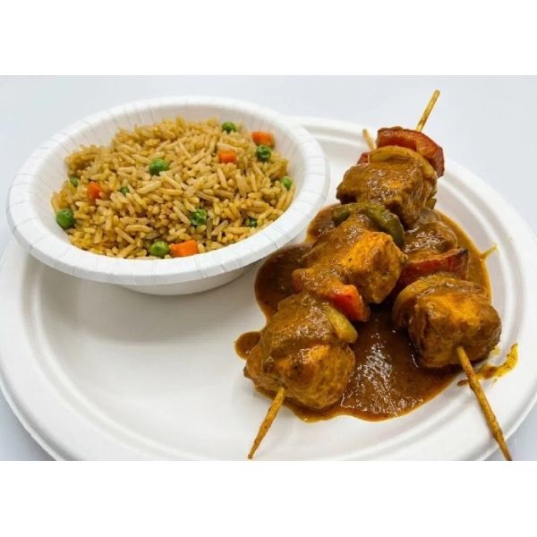 Eco Bamboo Barbeque Skewers 150mm 6 Inch For Grills Appetizers