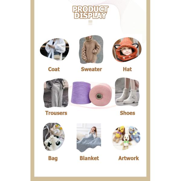 Ne20 повторно используют пряжу Dty полиэстера повторно использовали белизну хлопка сырцовую для вязать