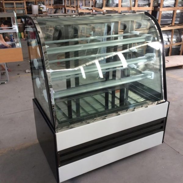 Refrigerated Cake Display Fridge Cabinet Air Cooled 3 Shelves