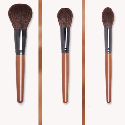 Compact Travel Makeup Brushes , Full Face Makeup Brush Set Free Samples