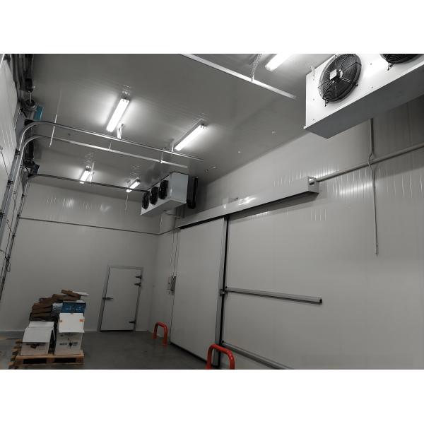 Câmara fria de congelador comercial de aço inoxidável / aço colorido Câmara de armazenamento de congelador