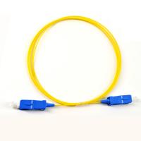 Cable del remiendo de la fibra óptica del simplex del cordón de remiendo de la fibra del solo modo del Sc del Sc 2.0m m 3.0m m