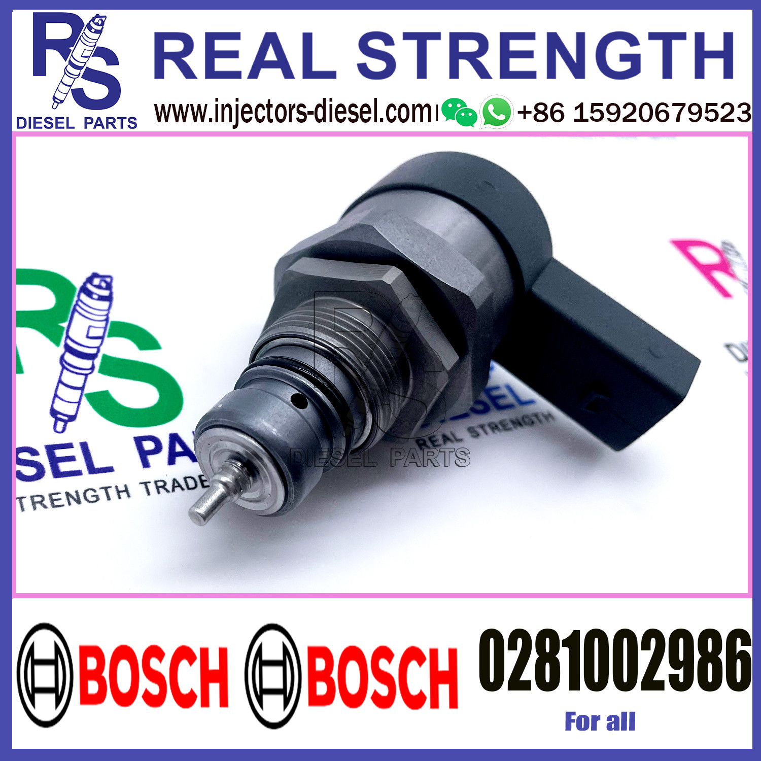 BOSCH Управляющий клапан 0281002986 DRV Регулятор соленоид 0281002986 для всех