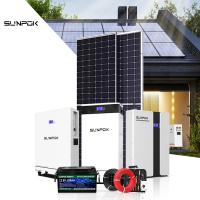 Nouveau système d'énergie solaire 10kw 15kw 30kw batterie du système solaire 48v 200ah 400ah batteries Lifepo4